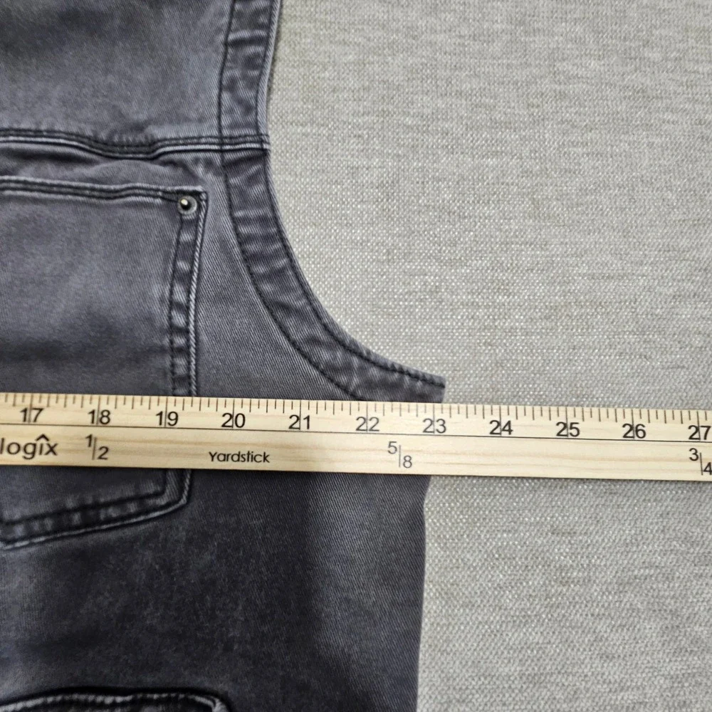 RedHead Ranch Vest Mens XL Grey Flannel Lined Canvas Snap Front Workwear